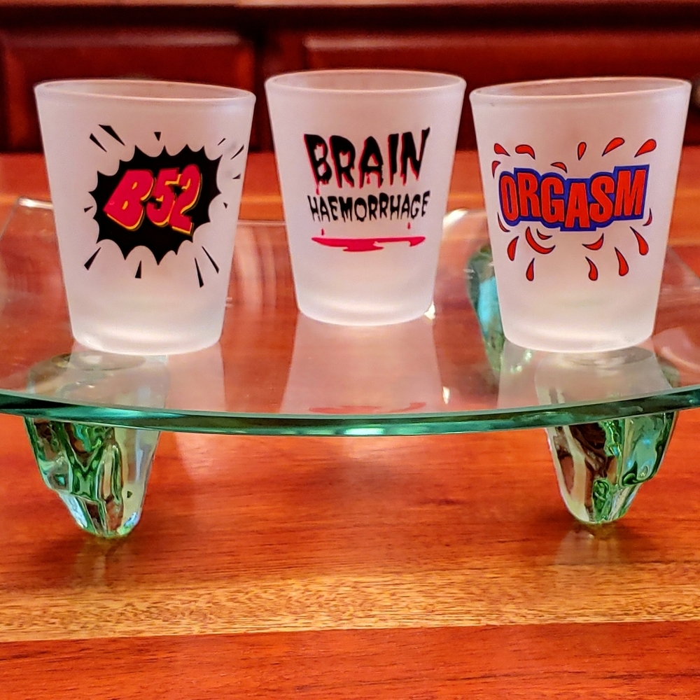 Skansen Novelty Shot Glasses.